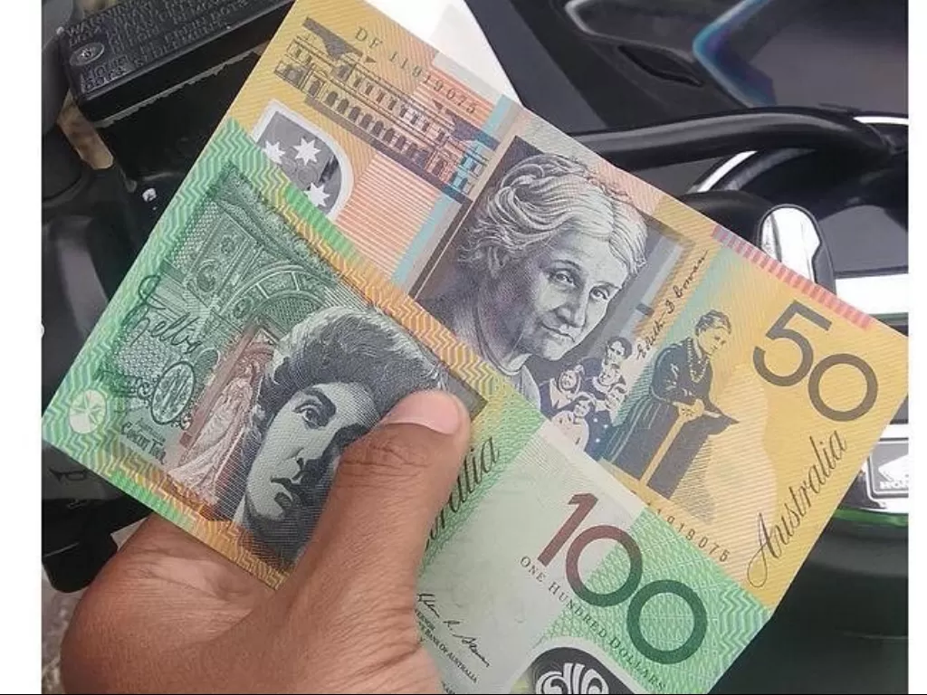 Driver ojol dibayar pakai dollar Australia. (Instagram/@dramaojol.id)