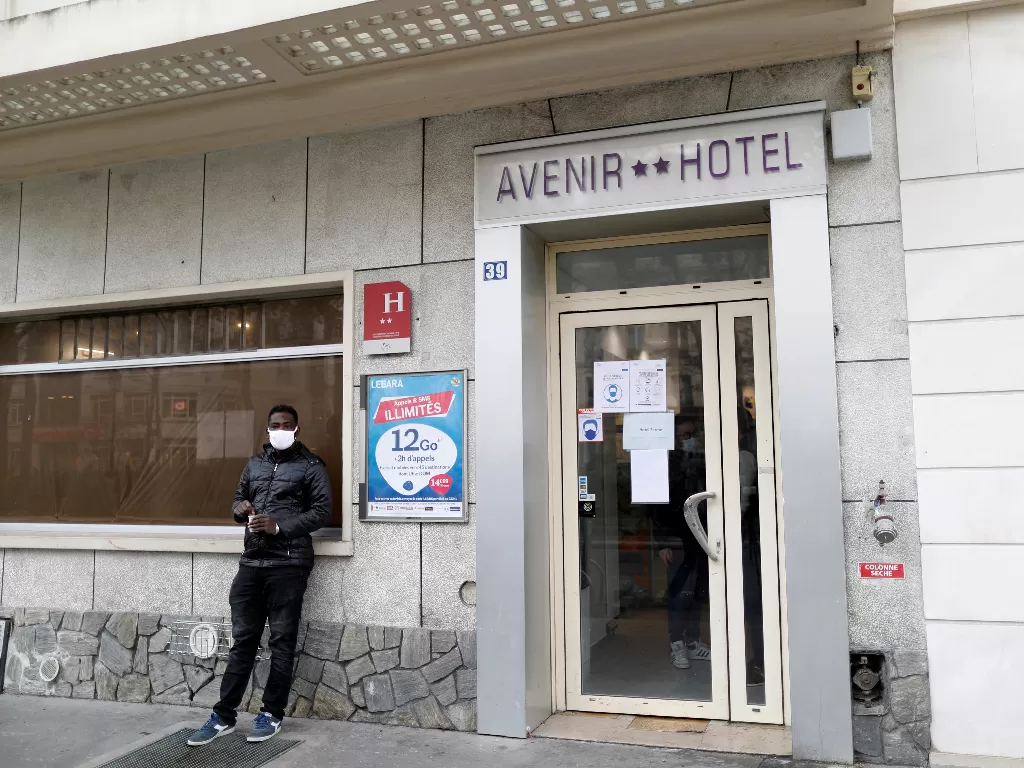 Hotel Avenir Montmartre di Paris. (REUTERS/CHARLES PLATIAU)