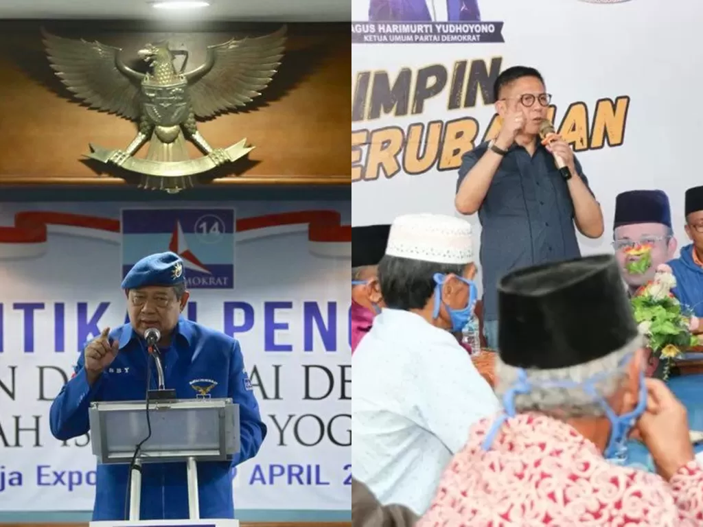 Kiri: Susilo Bambang Yudhoyono (Facebook/Susilo Bambang Yudhoyono) / Kanan: Cagub Sumbar, Mulyadi (Antara Sumbar)