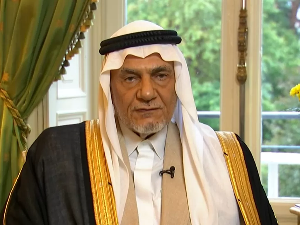 Pangeran Turki bin Faisal Al Saud. (Youtube/Bloomberg).