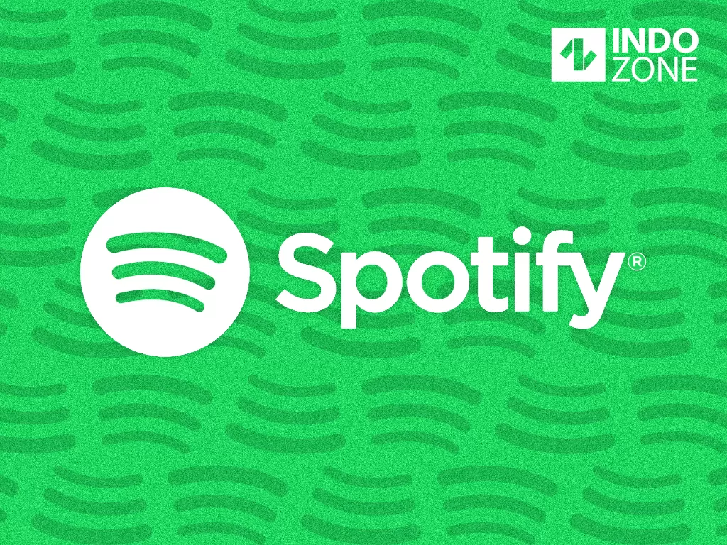Ilustrasi logo layanan streaming musik Spotify (Ilustrasi/INDOZONE/Ferry)