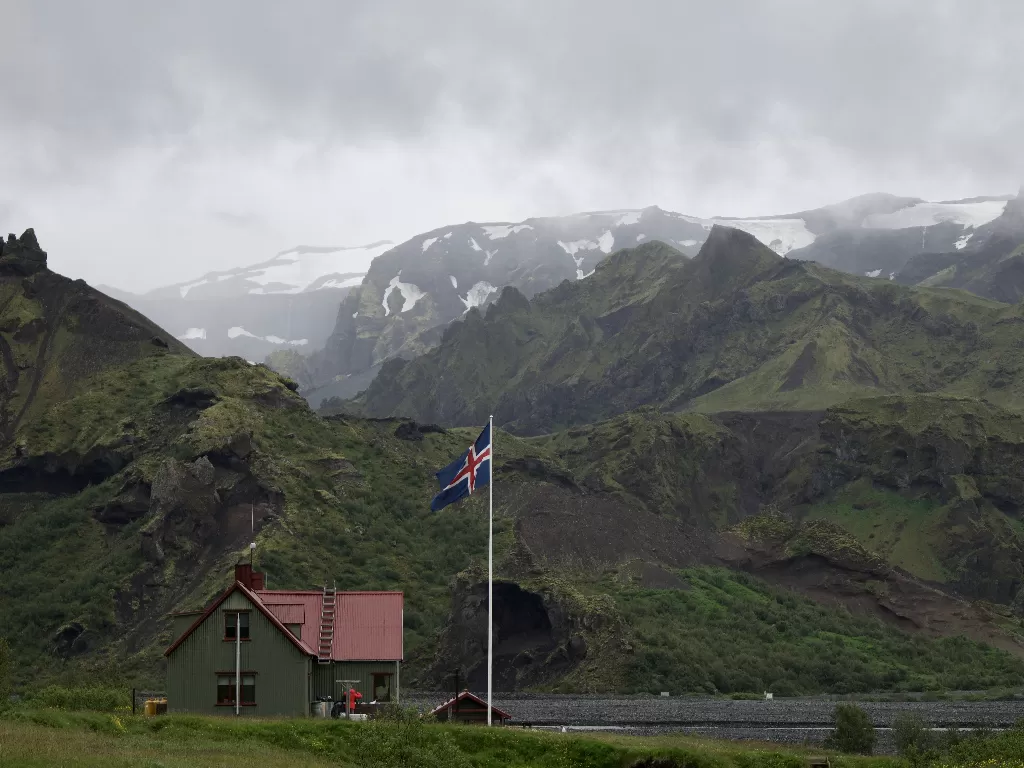 Potret suasana Islandia. (Unsplash/@ezfe)