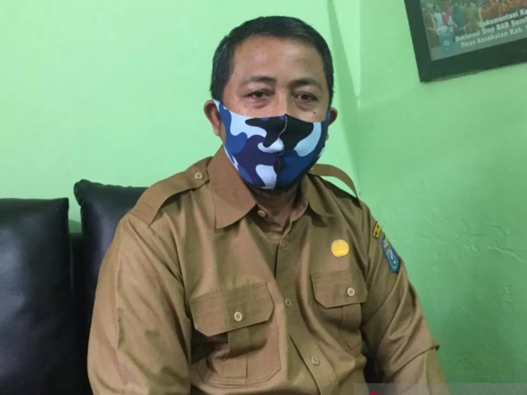 uru Bicara Satgas Penanganan COVID-19 Kabupaten Bangka Tengah, dr Bahrun R Siregar (babel.antaranews@com/ahmadi)