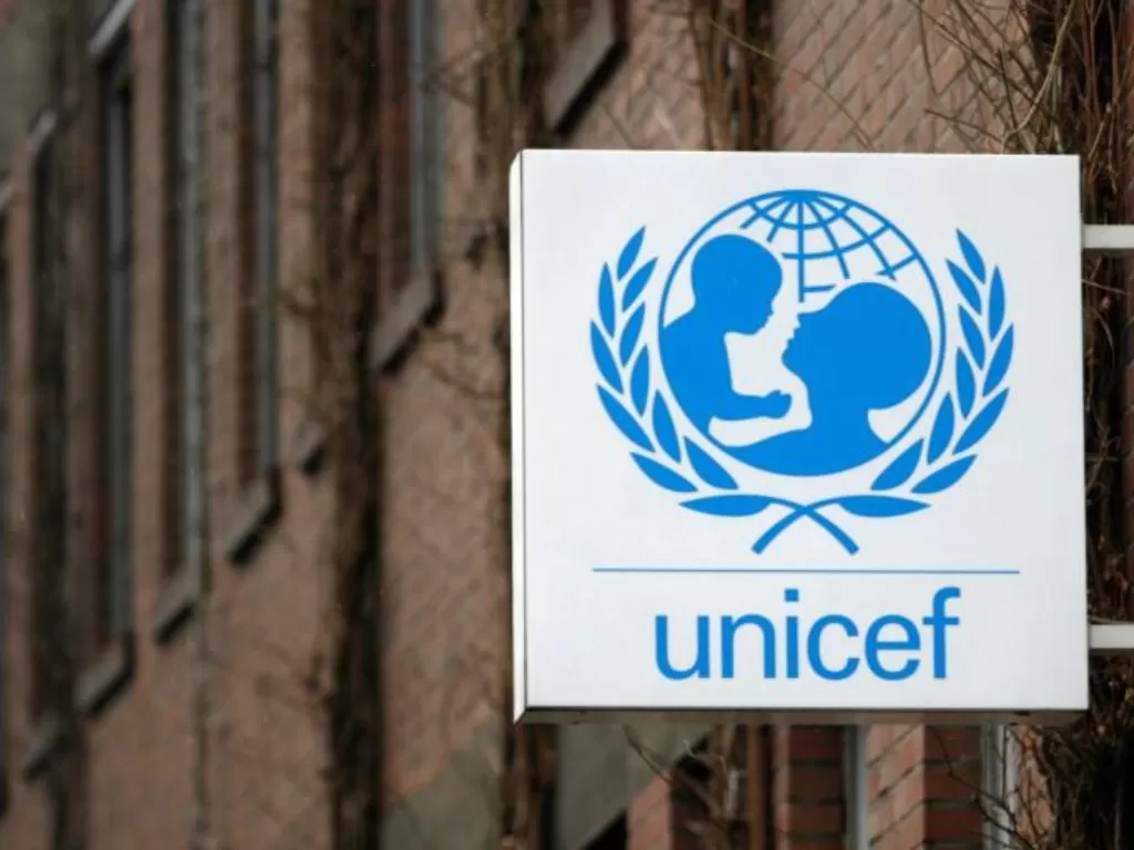 Ilustrasi logo UNICEF. (REUTERS/Ina Fassbender)