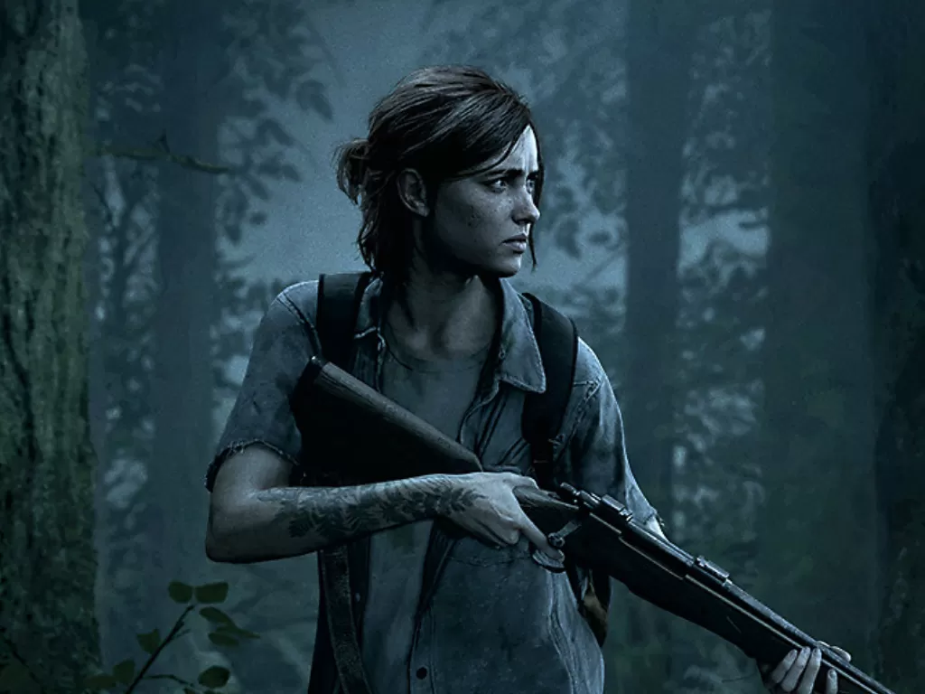 Karakter Ellie dari game The Last of Us Part II (photo/Naughty Dog)