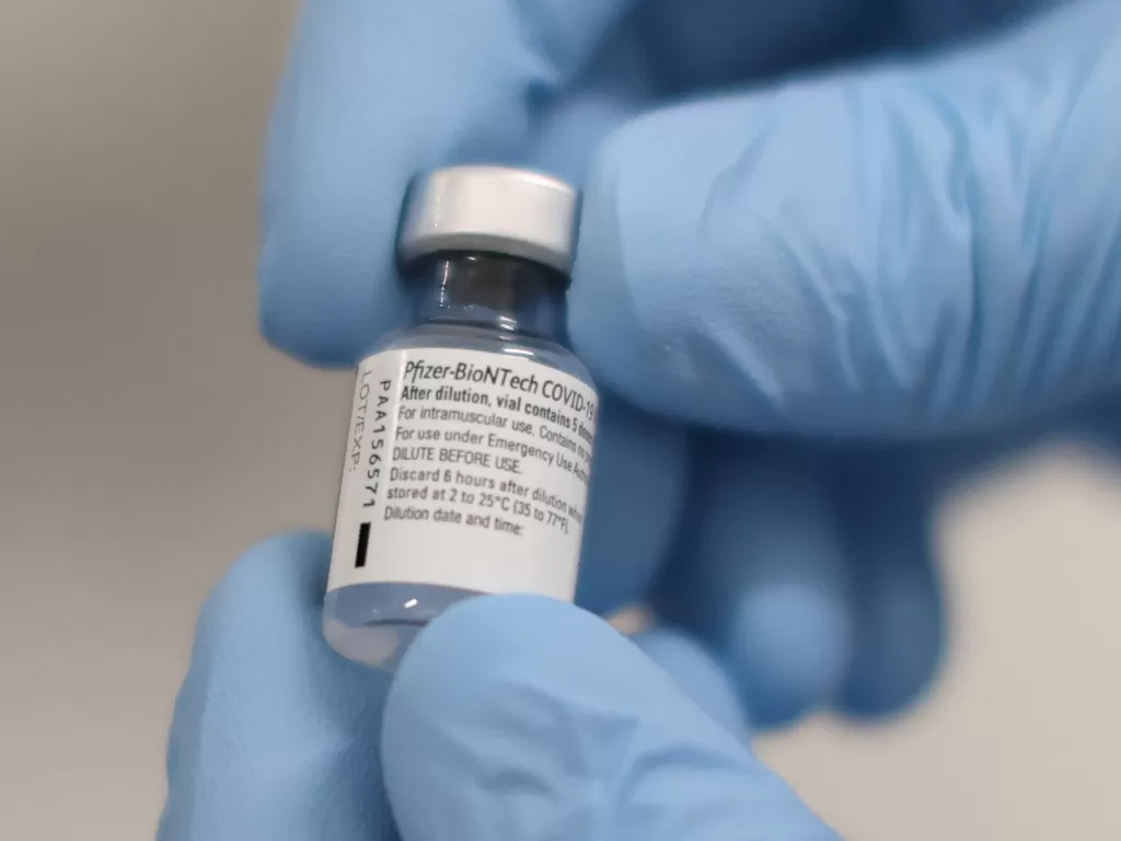 Vaksin Pfizer/BioNTech (Liam McBurney/REUTERS)