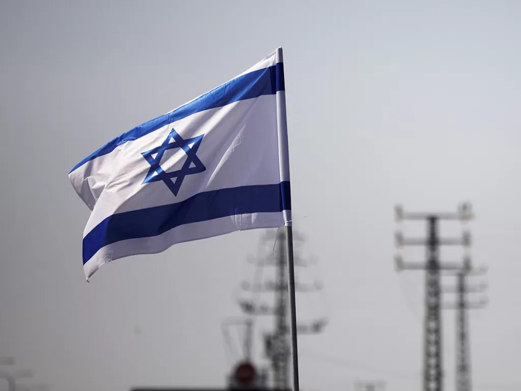 Bendera Israel. (Photo/REUTERS/Nir Elias)