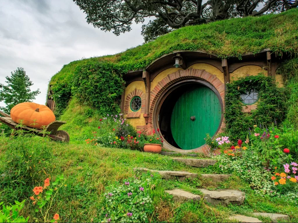  Hobbiton, desa para Hobbit di dunia nyata. (Pixabay/Ricardo_Helass)