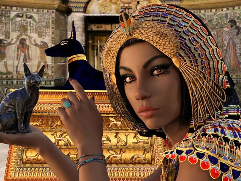 Ilustrasi ratu Cleopatra. (Pixabay/6557056)