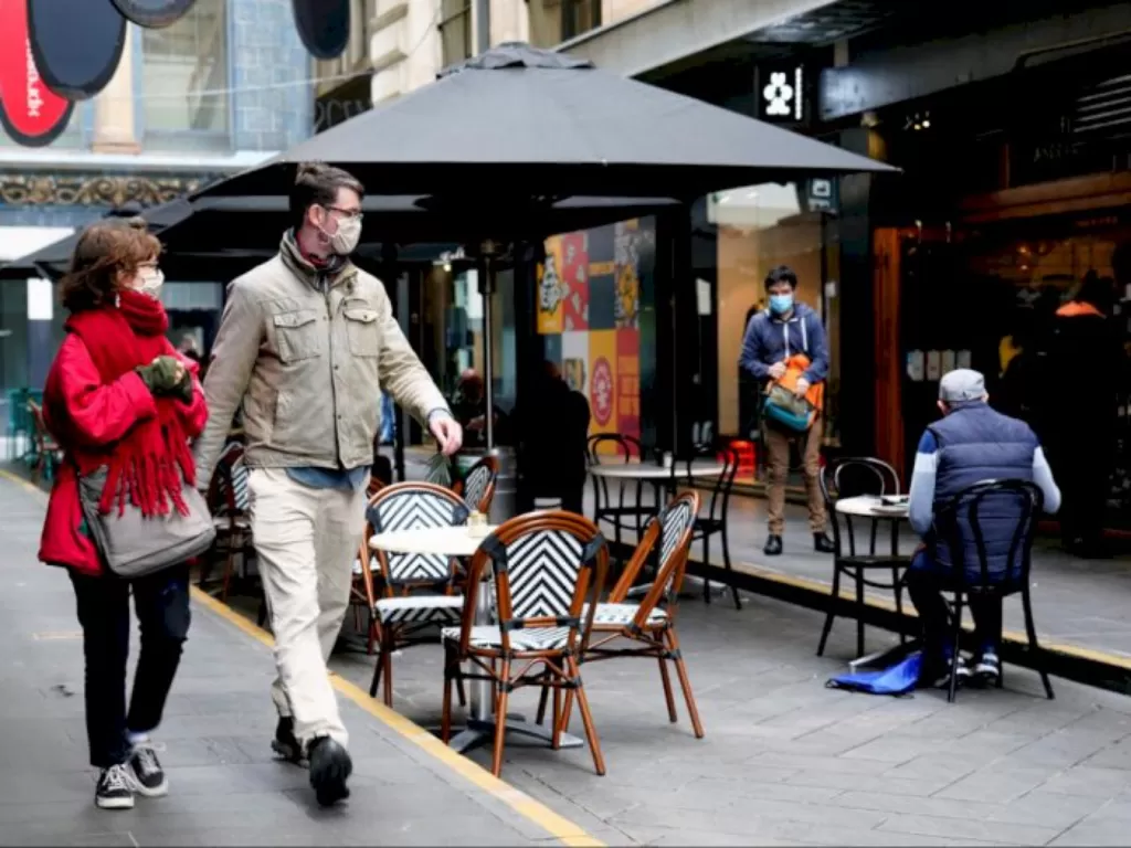 Kota Sydney, Australia kembali jadi klaster corona. (REUTERS/Sandra Sanders)