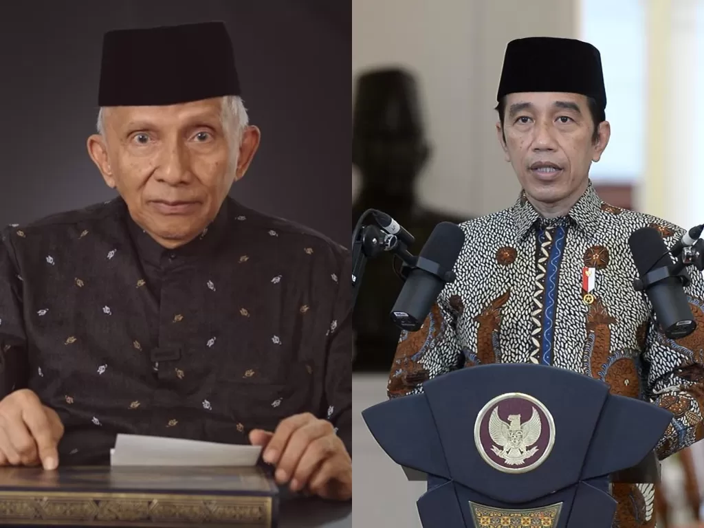 Amien Rais menyebut pemerintahan Jokowi mirip rezim Orde Baru. (Youtube/Instagram)
