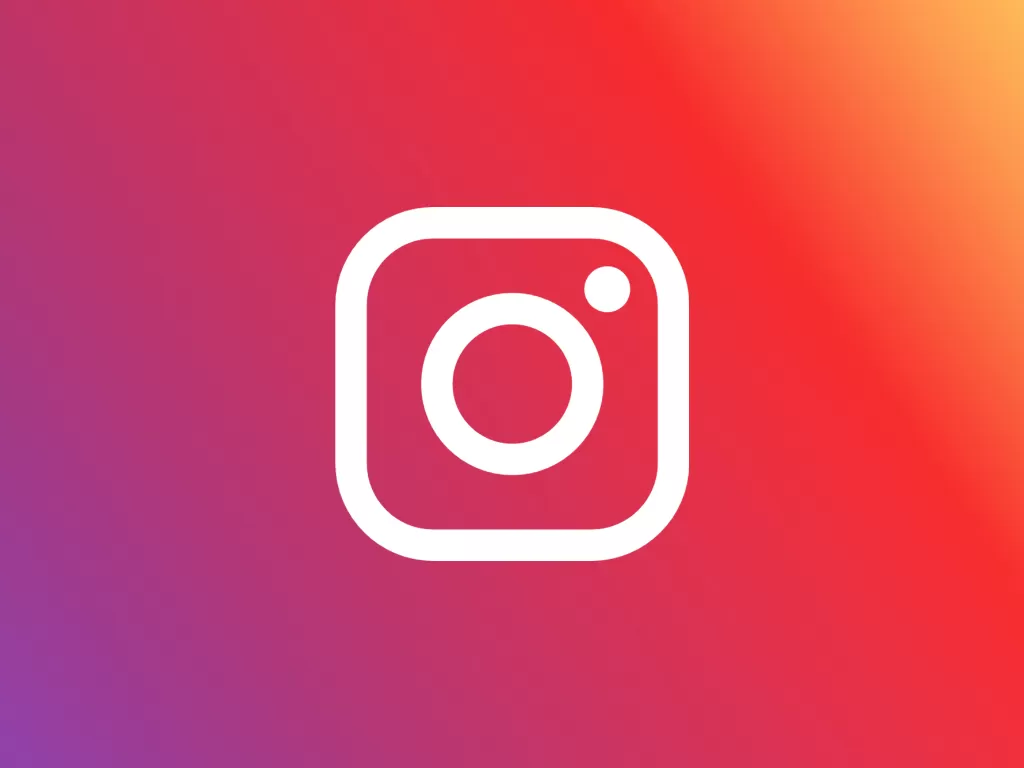 Tampilan logo layanan sosial media Instagram (photo/Dok. Instagram)