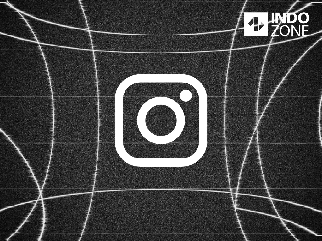 Ilustrasi logo platform sosial media Instagram (Ilustrasi/INDOZONE/Ferry Andika)
