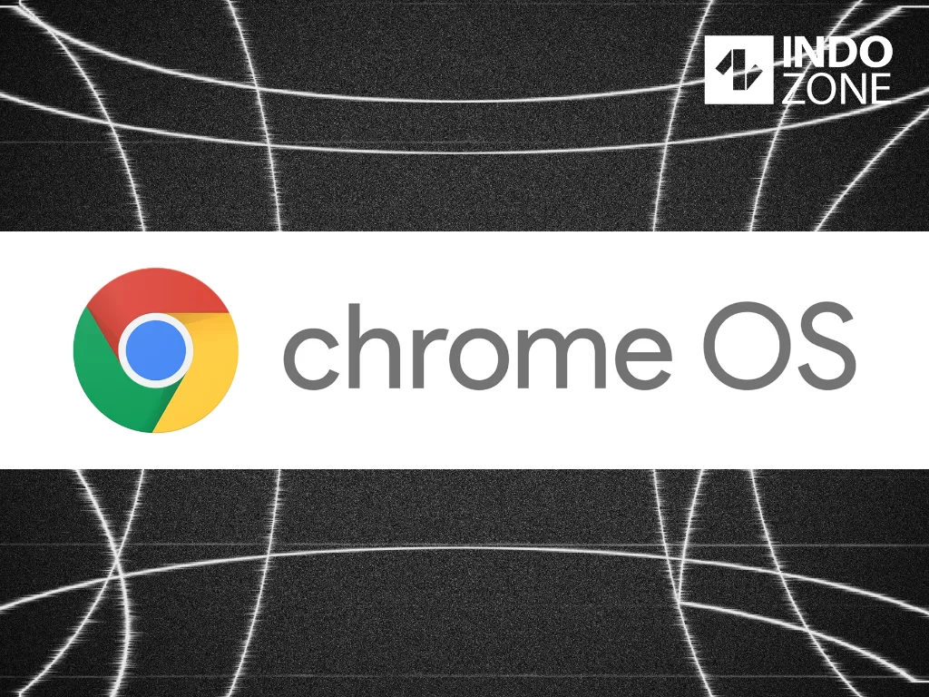 Ilustrasi logo sistem operasi Chrome OS buatan Google (Ilustrasi/INDOZONE/Ferry Andika)