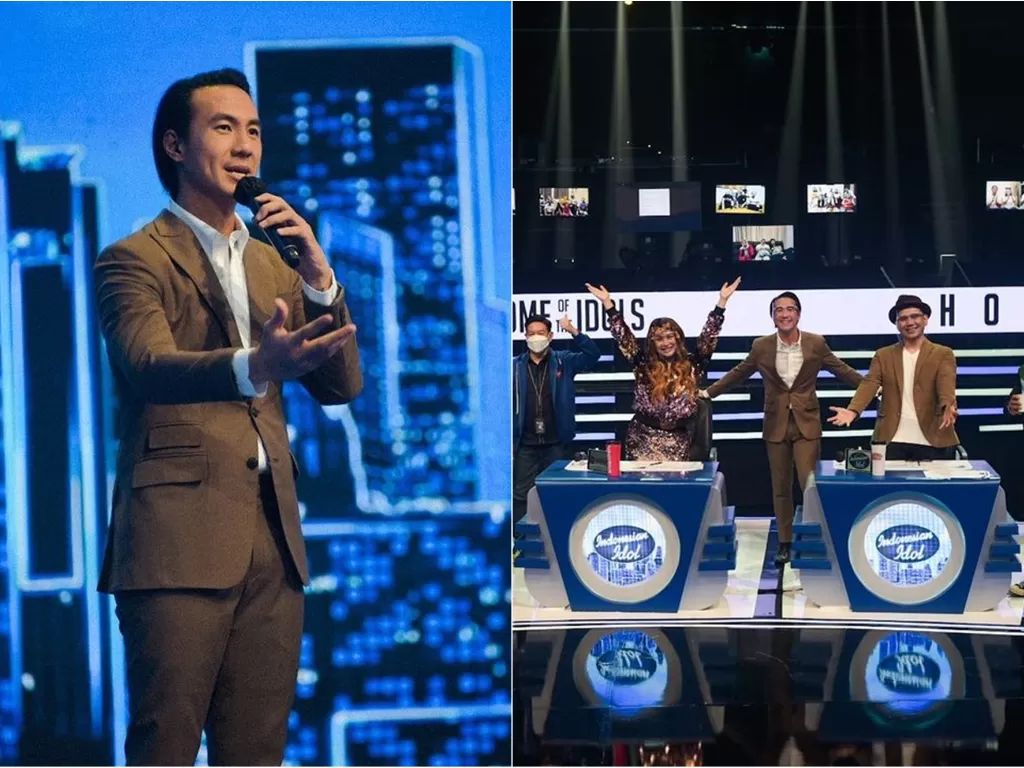Daniel Mananta kembali jadi presenter Indonesian Idol. (Instagram/@vjdaniel)