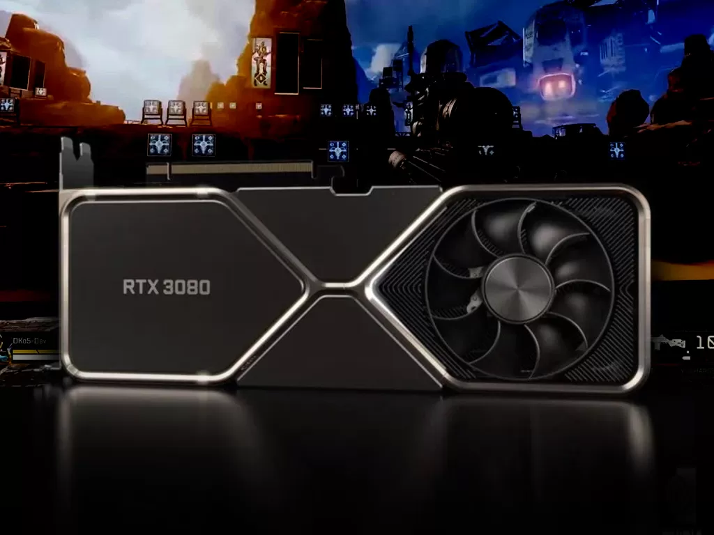Tampilan GPU Nvidia GeForce RTX 3080 terbaru (photo/NVIDIA/Respawn Entertainment)