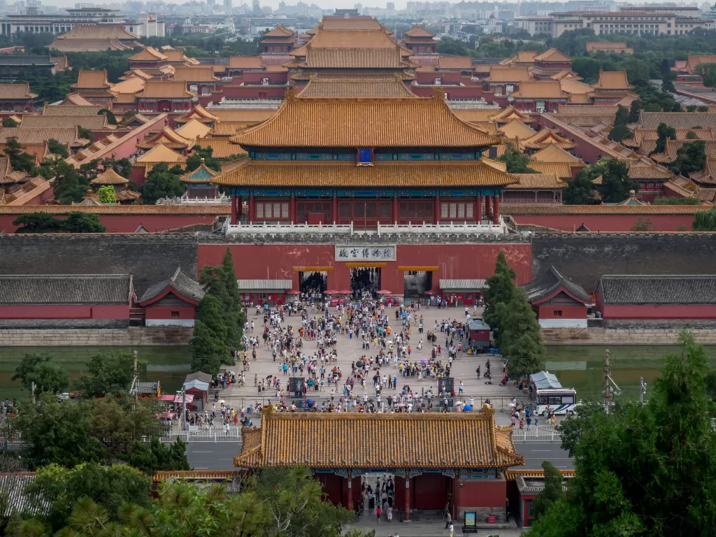 The Forbidden City atau Kota Terlarang di Beijing. (Flickr/802701)