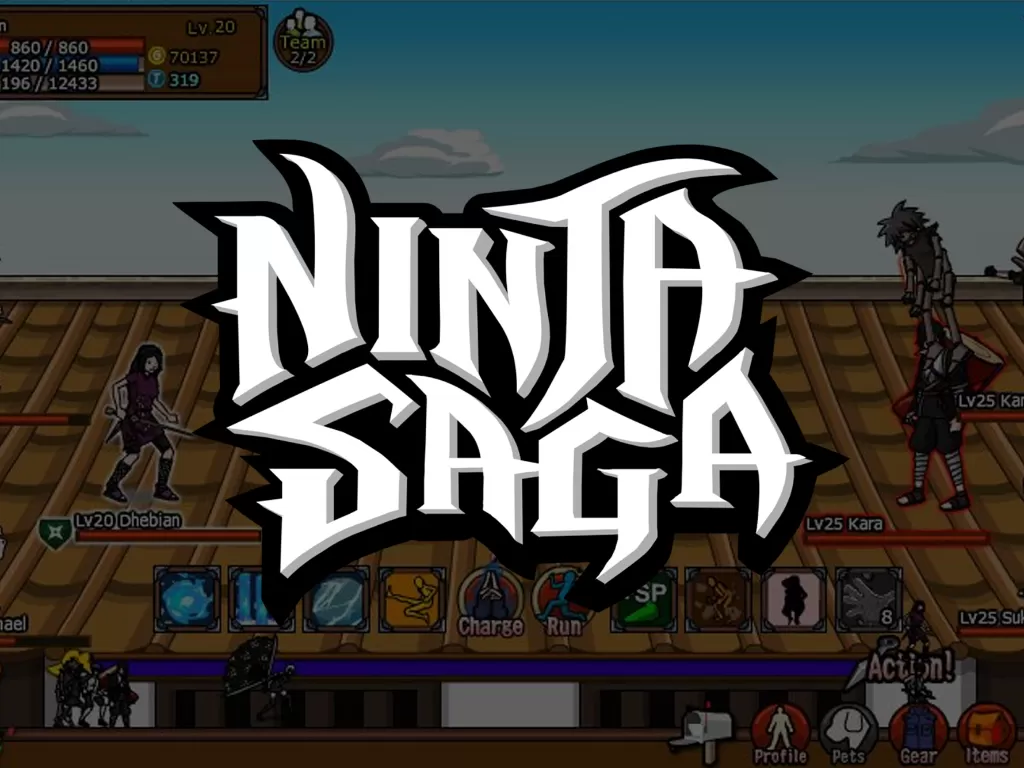 Logo game Ninja Saga buatan Emagist Entertainment Limited (photo/Facebook/NinjaSaga)