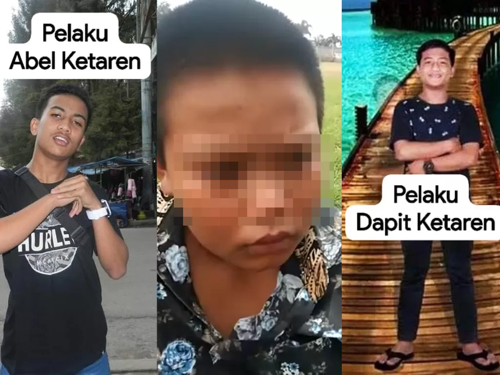 Pelaku bullying diduga di Berastagi, Karo (Facebook/Warga Raya)