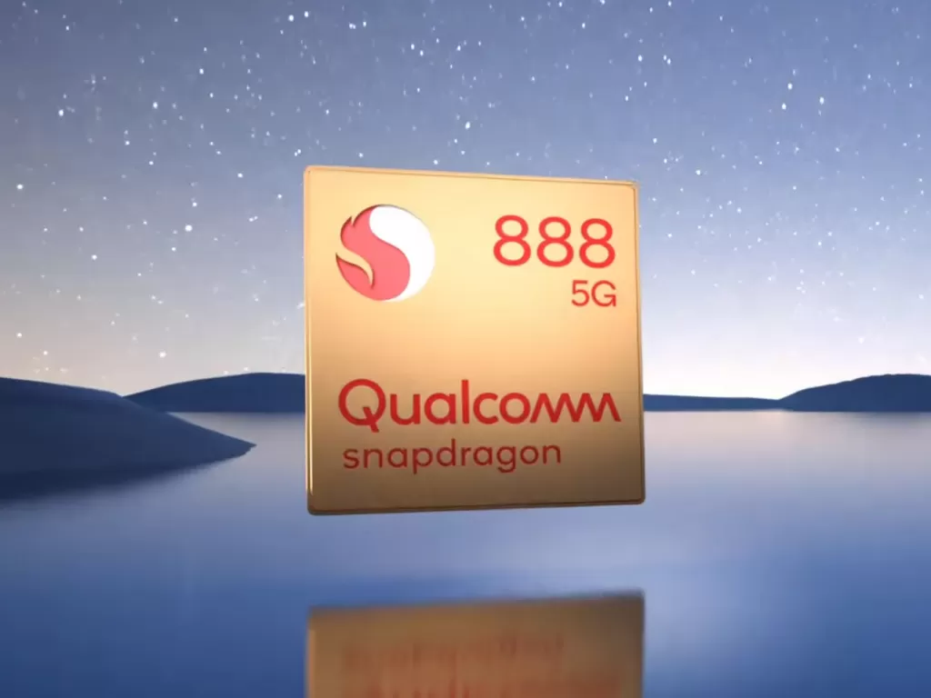Ilustrasi tampilan chipset flagship Qualcomm Snapdragon 888 (photo/Dok. Qualcomm)
