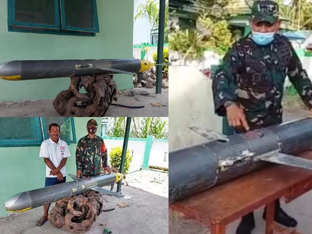 Benda diduga drone ditemukan nelayan di Selayar (Istimewa)