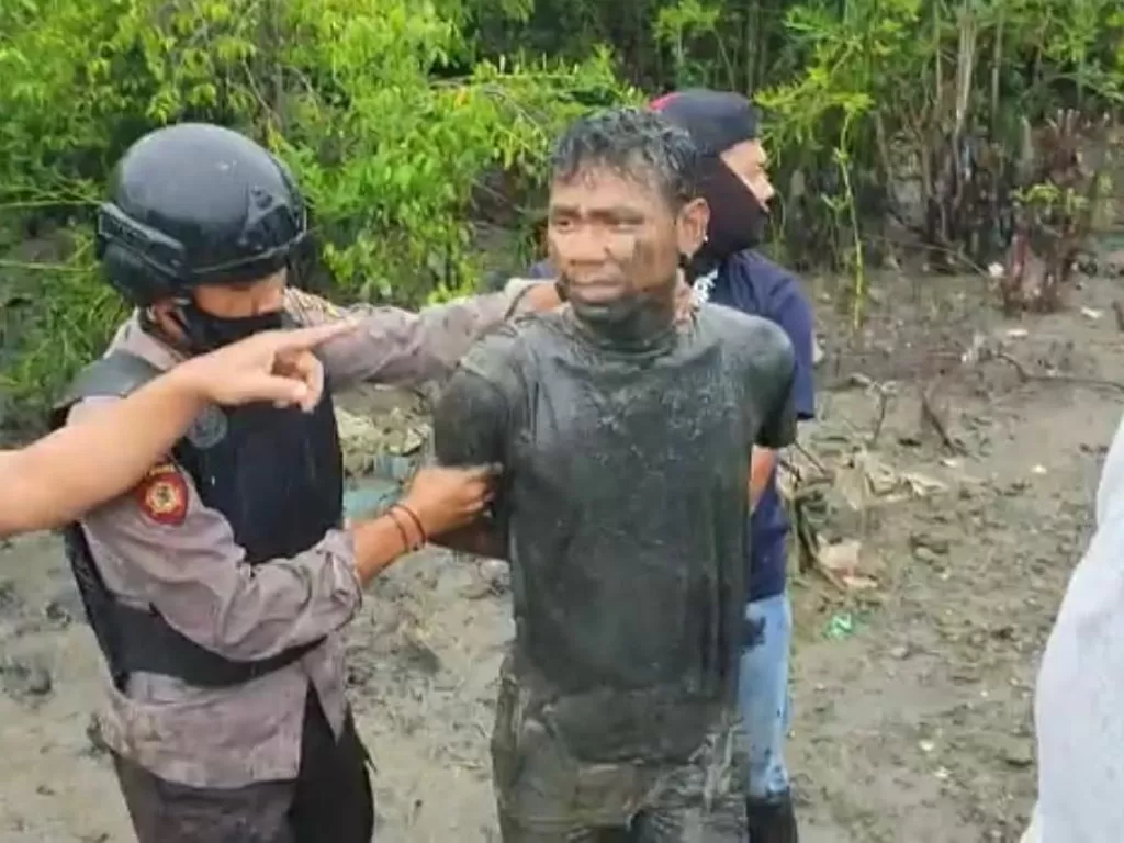 Pelaku pembunuhan pensiunan TNI di Medan Labuhan berhasil ditangkap polisi. (Ist)