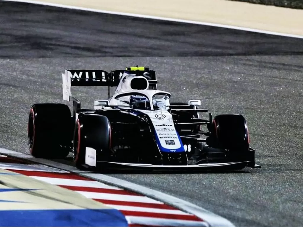 Tampilan mobil balap Williams Racing di F1. (photo/Instagram/@williamsracing)