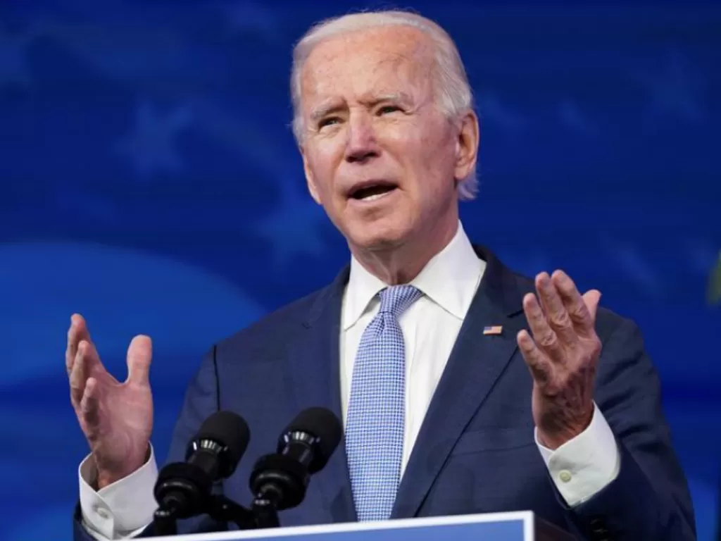 Joe Biden jadi Presiden Amerika Terpilih (REUTERS/Kevin Lamarque)