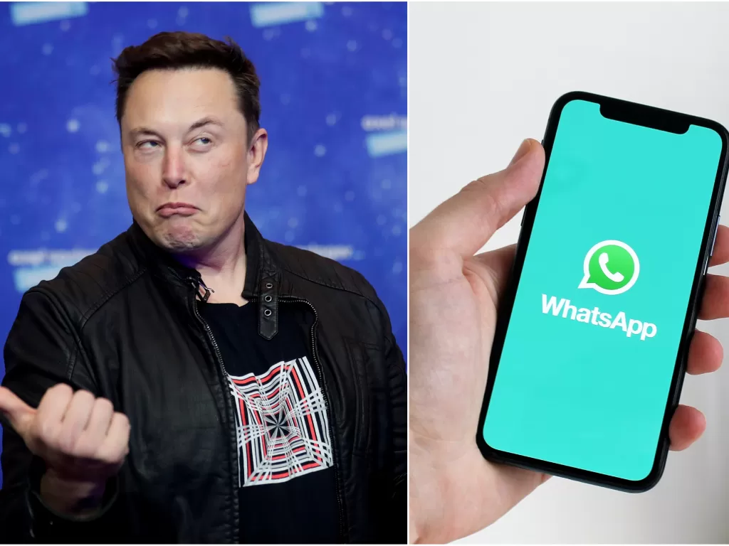 Orang terkaya di dunia, Elon Musk ajak publik tinggalkan Whatsapp. (photo/REUTERS/Brendan McDermid/Ilustrasi/Pexels/Anton)