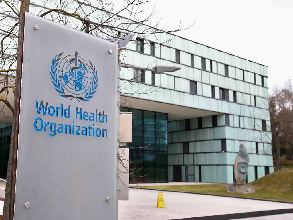Kantor World Health Organization (WHO). (photo/REUTERS/Denis Balibouse)