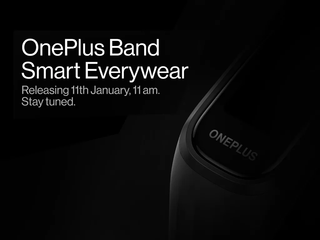 Pengumuman smartband OnePlus Band (photo/Twitter/@Oneplus_IN)