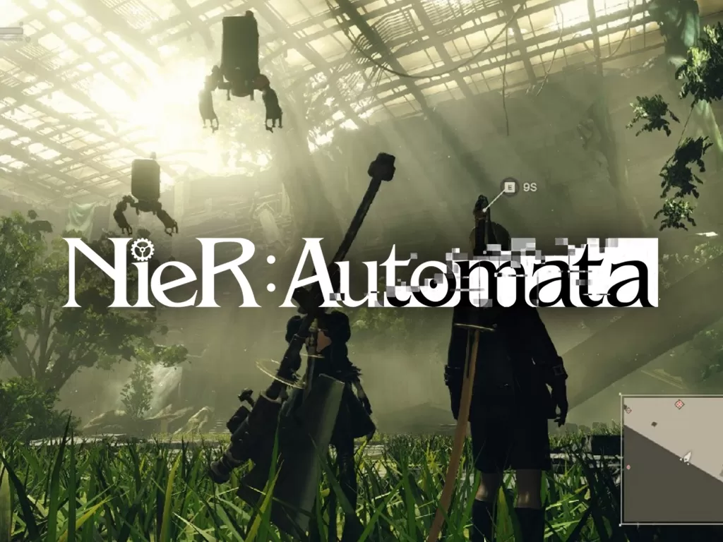 Gameplay dari NieR: Automata (photo/Square Enix/Platinum Games)