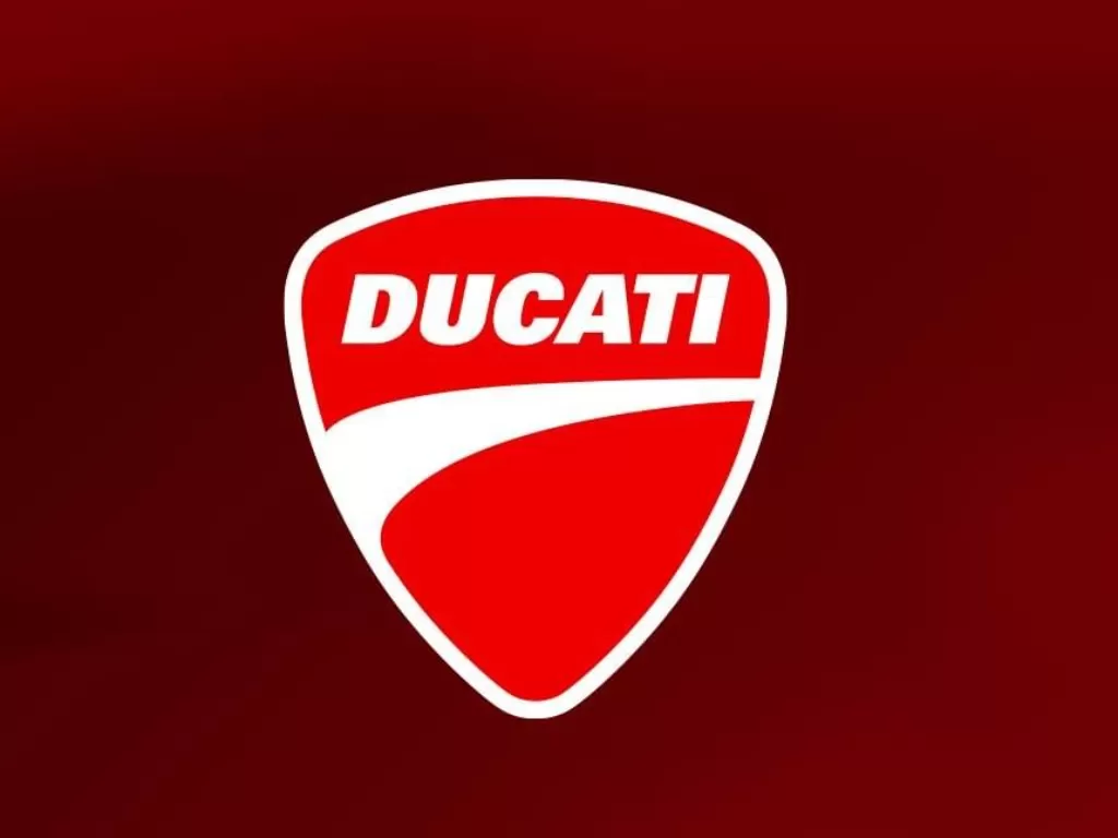 Logo pabrikan Ducati. (photo/Instagram/@ducati)