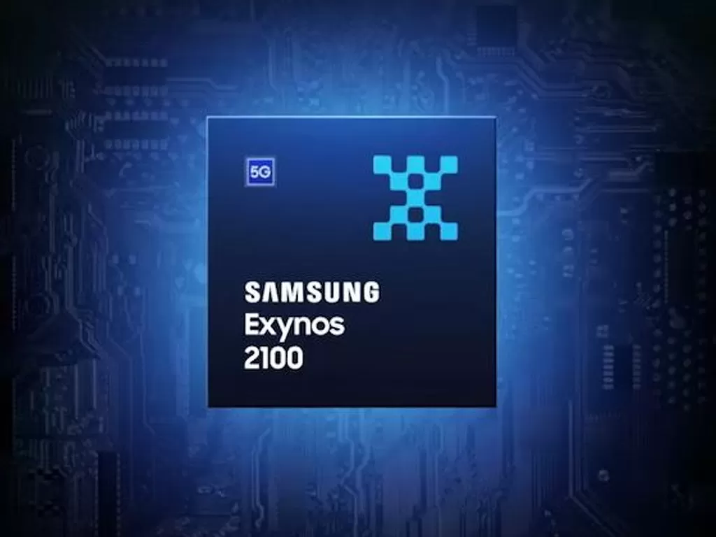 Ilustrasi chipset Exynos 2100 terbaru buatan Samsung (photo/Dok. Samsung)