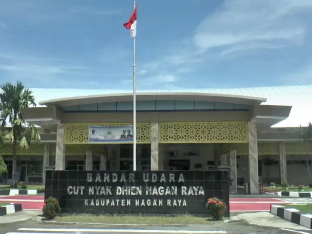 Bandara Cyt Nyak Dhien Nagan Raya, Aceh. (photo/Antara)