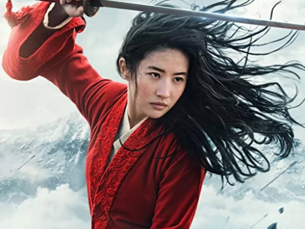Tampilan poster Mulan. (photo/Dok. IMDB)