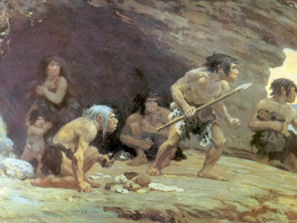 Ilustrasi manusia Neanderthal. (photo/Ilustrasi/Dok. Wikipedia)