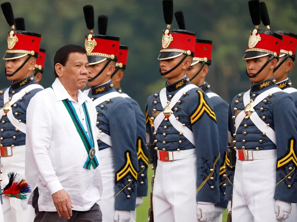 Presiden Filipina Rodrigo Duterte (REUTERS/Dondi Tawatao)