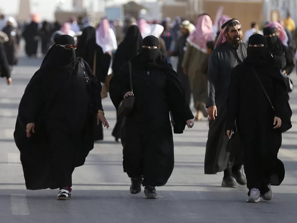Wanita di Arab Saudi. (photo/REUTERS/Faisal Al Nasser)
