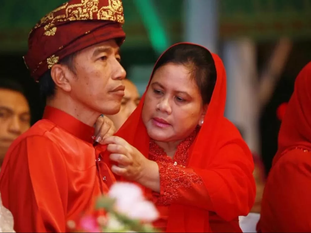 Kebersamaan presiden Jokowi dan Iriana Jokowi. (photo/Instagram/@iriannajokowi)