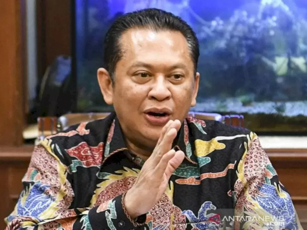  Ketua MPR Bambang Soesatyo. (photo/ANTARA FOTO/Hafidz Mubarak A)