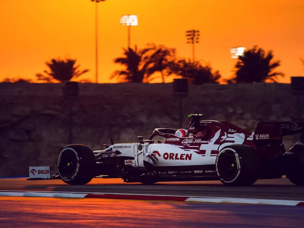 Pabrikan tim Alfa Romeo di F1. (photo/Instagram/@alfaromeoracingorlen)
