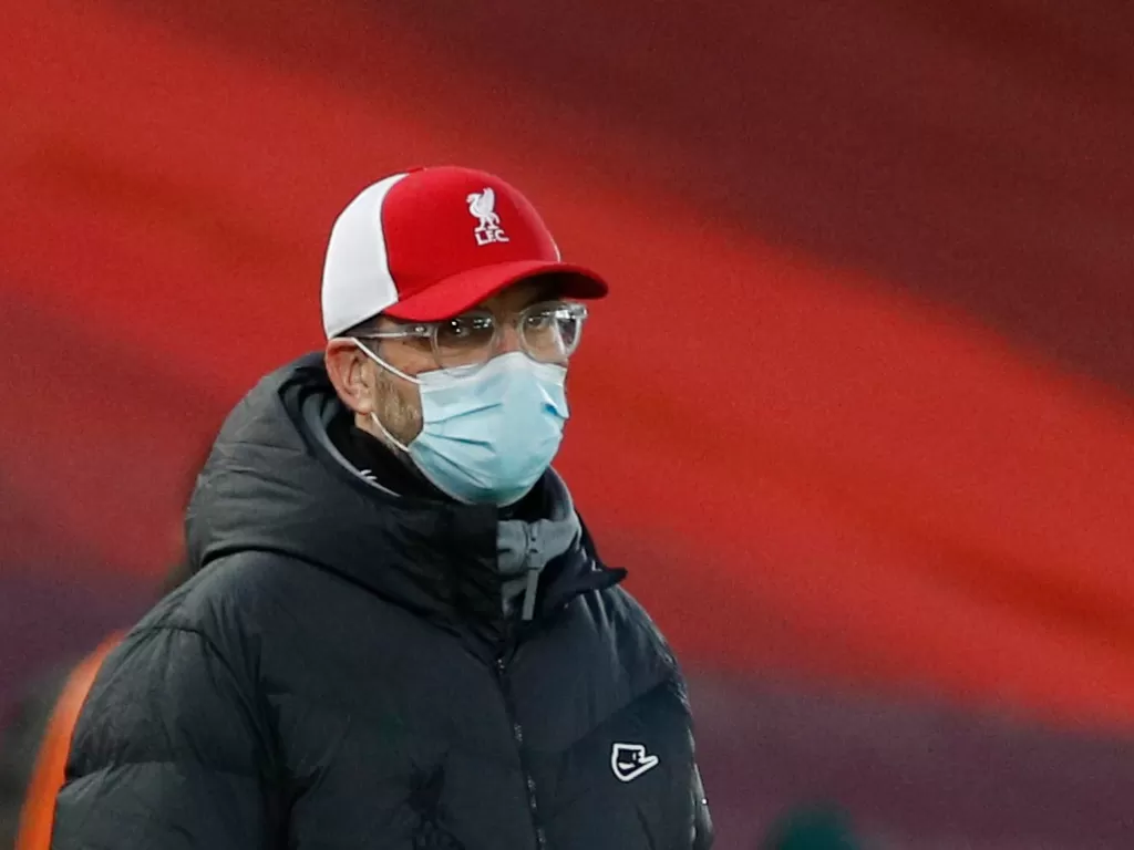 Jurgen Klopp, pelatih Liverpool. (REUTERS/PHIL NOBLE)