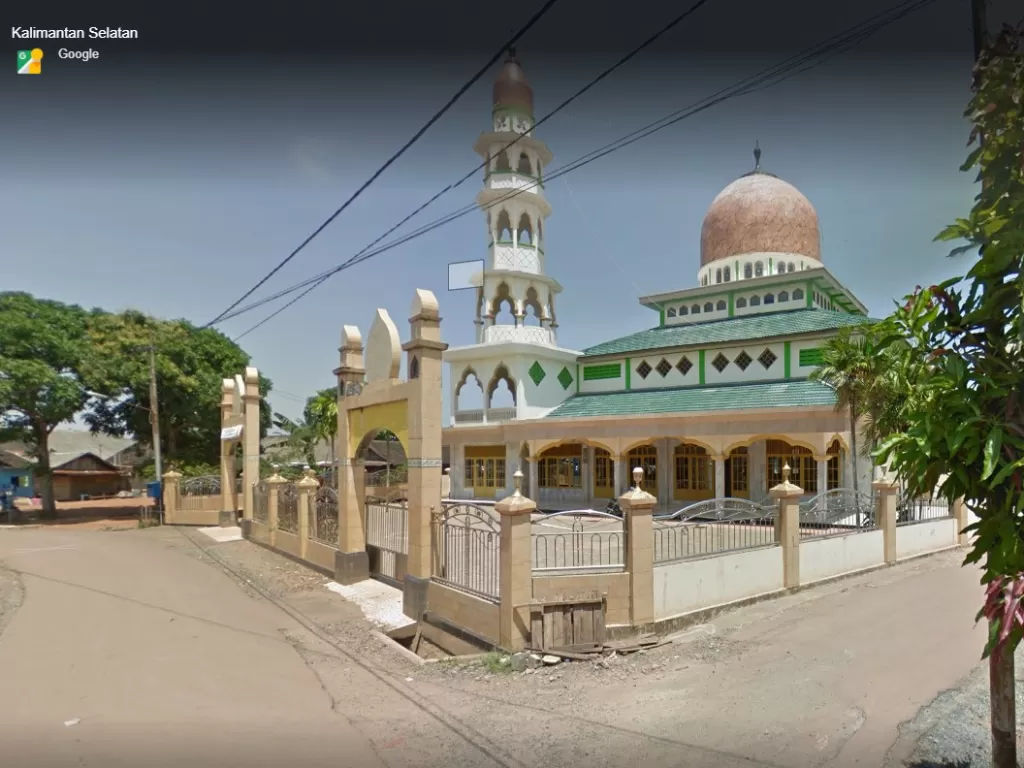 Masjid Ihyauddin Desa Banua Raya. / google maps.
