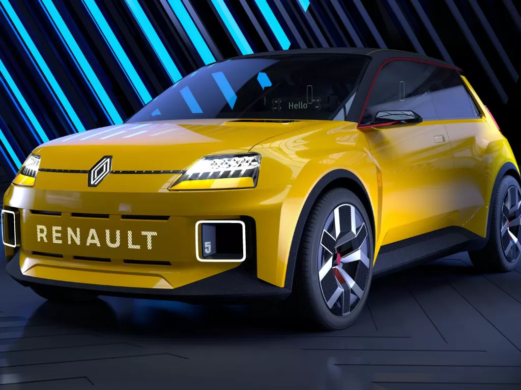 Tampilan prototipe mobil listrik Renault 5. (photo/Dok. Top Gear)