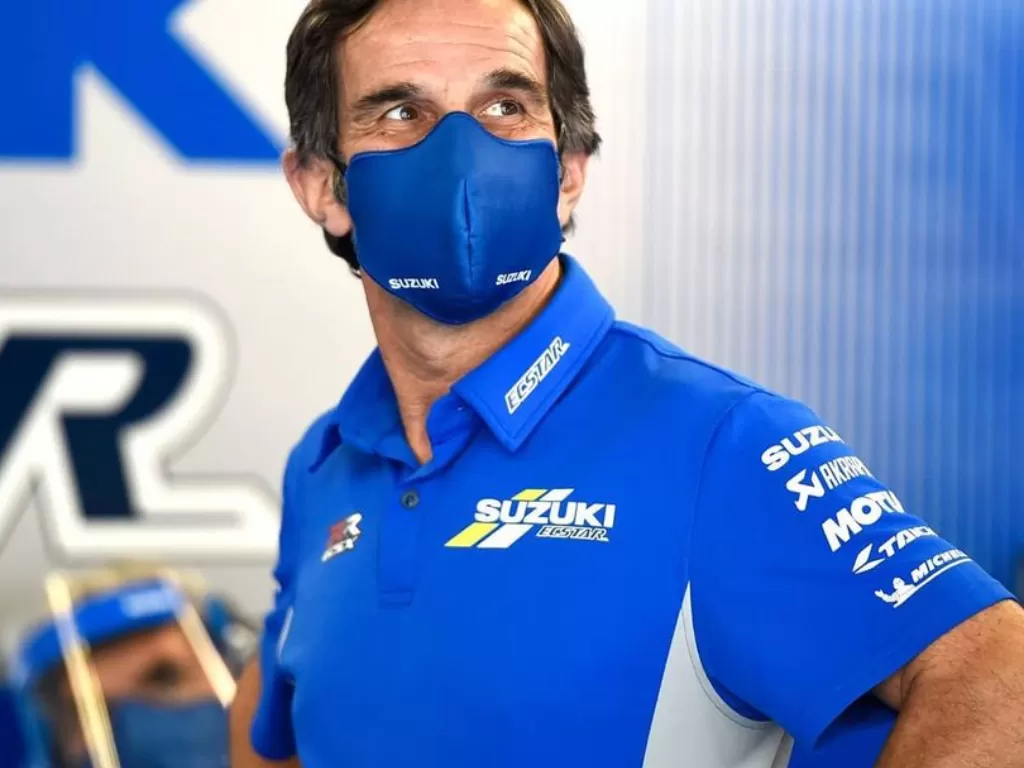 Mantan manajer Suzuki Ecstar di MotoGP, Davide Brivio. (photo/Instagram/@spain.formula1)