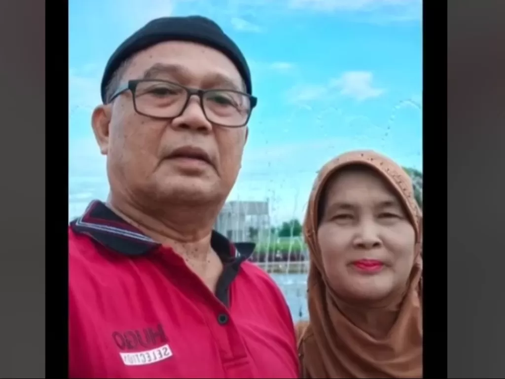Pasangan suami istri penumpang Sriwijaya Air SJ-182 (Tiktok)