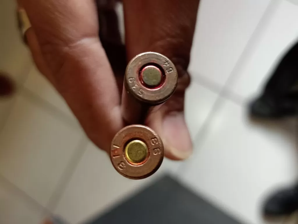 Amunisi AK47 di Wamena. (Foto: Dok Humas Polda Papua)