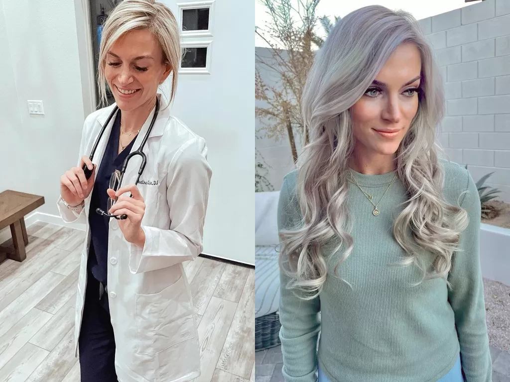 Dokter cantik yang disebut tak cocok bekerja di bidang kedokteran. (Photo/Instagram/@drculver)
