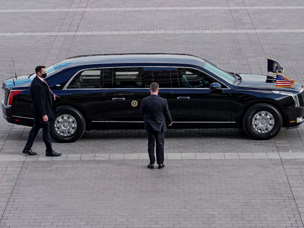 Mobil dinas Joe Biden (Reuters/Melina Mara)